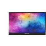 Verbatim 49590 écran plat de PC 35,6 cm (14") 1920 x 1080 pixels Full HD LCD Noir Moniteur  Noir, 35,6 cm (14"), 1920 x 1080 pixels, Full HD, LCD, 6 ms, Noir