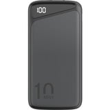 goobay 53936 banque d'alimentation électrique Lithium Polymère (LiPo) 10000 mAh Noir, Powerbank Noir, 10000 mAh, Lithium Polymère (LiPo), 3,7 V, Noir