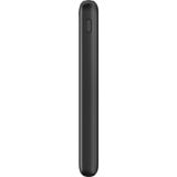 goobay 53936 banque d'alimentation électrique Lithium Polymère (LiPo) 10000 mAh Noir, Powerbank Noir, 10000 mAh, Lithium Polymère (LiPo), 3,7 V, Noir