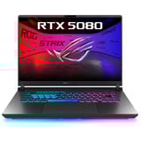 ASUS ROG Strix G16 G615LW-S5024W Intel Core Ultra 9 275HX Ordinateur portable 40,6 cm (16") Écran tactile Full HD 32 Go DDR5-SDRAM 1 To SSD NVIDIA GeForce RTX 5080 Wi-Fi 7 (802.11be) Windows 11 Home Allemand Vert, Gris 16" PC portable gaming  Gris/néon vert | Intel Core Ultra 9 | 40,6 cm (16") | 1920 x 1080 pixels | 32 Go | 1 To | Windows 11 Home