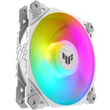 ASUS TUF GAMING TF120 ARGB, Ventilateur de boîtier Blanc/transparent