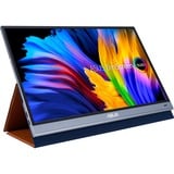 ASUS ZenScreen MQ16AHE écran plat de PC 39,6 cm (15.6") 1920 x 1080 pixels Full HD OLED Argent Moniteur  Argent, 39,6 cm (15.6"), 1920 x 1080 pixels, Full HD, OLED, 1 ms, Argent