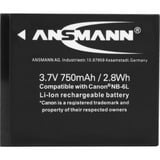 Ansmann A-Can NB 6 L, Batterie appareil photo Retail, Vente au détail