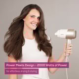 Beurer HC 40 Iconic Pro, Sèche-cheveux Crème/Or