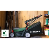 Bosch 37-550 Marcher derrière un tracteur tondeuse Batterie Noir, Vert, Tondeuse à gazon Vert/Noir, Marcher derrière un tracteur tondeuse, 550 m², 37 cm, 2,5 cm, 7 cm, Lames rotatives