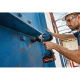 Bosch Clé à chocs sans fil GDS18V-1400 Professional, 18 Volts, Visseuse à choc Bleu/Noir
