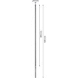 Bosch Expert Foret SDS Max-8X, Perceuse Marteau perforateur, Hammer drill bit, 2 cm, 920 mm, Béton, pierre, 80 cm