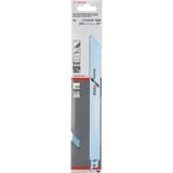 Bosch Lames de scie sabre S 1122 AF Flexible for Metal, Lame de scie Lame de scie à guichet, Tuyau, Profil, Plaque métallique (fine), Bimétal, 0,9 mm, 22,5 cm, 5 pièce(s)