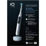 Braun iO Series 10 Adulte Brosse à dents rotative oscillante Blanc, Brosse a dents electrique Blanc, Adulte, Brosse à dents rotative oscillante, Soin quotidien, Nettoyage en profondeur, Soins des gencives, Sensible, Blanchiment, Blanc, 2 min, Blanc