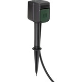 Brennenstuhl 1154540601 Prise intelligente Noir, Vert, Multiprise Noir/Vert, Avec fil &sans fil, Wi-Fi, Extérieure, Noir, Vert, 40 m, 230 V