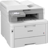 Brother MFC-L8340CDW imprimante multifonction LED 600 x 2400 DPI 30 ppm Wifi Gris clair, LED, Impression couleur, 600 x 2400 DPI, Copie couleur, Impression directe, Blanc