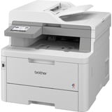 Brother MFC-L8340CDW imprimante multifonction LED 600 x 2400 DPI 30 ppm Wifi Gris clair, LED, Impression couleur, 600 x 2400 DPI, Copie couleur, Impression directe, Blanc