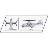COBI Forces armées - Bell-Boeing V-22 Osprey, Jouets de construction Échelle 1:48