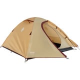 Coleman Darwin 3 Summer, Tente Beige/rouge foncé
