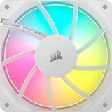 Corsair RS120 ARGB ventilateur de boîtier Blanc, 120 x 120 x 25 mm, PWM