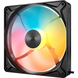 Corsair RS140 II ARGB ventilateur de boîtier Noir, 140 x 140 x 26 mm, PWM