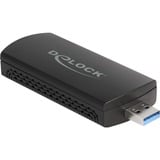 DeLOCK Adaptateur USB Wi-Fi 6E Dualband WLAN AX5400 (2 x 2402 + 574 Mbps) 