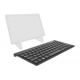 DeLOCK Bluetooth Mini Keyboard, clavier Noir, Layout DE
