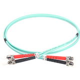 Digitus Câble de raccordement LWL, duplex, connecteur ST > ST, multimode OM3 Turquoise