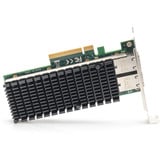 Digitus Ethernet 10 Gigabit 2 ports, Carte réseau 