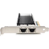 Digitus Ethernet 10 Gigabit 2 ports, Carte réseau 