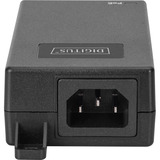 Digitus Injecteur Gigabit Ethernet PoE+, 802.3at 30 W, PoE-Injecteur Noir