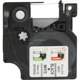 Dymo D1 étiquettes autocollantes authentiques | impression en noir sur fond blanc | 12 mm x 7 m | pour étiqueteuses LabelManager | 10 rouleaux, Ruban Noir, Imprimante d'étiquette adhésive, LabelManager 100, LabelManager 100PLUS, LabelManager 120P, LabelManager 150, LabelManager 160,..., 1,2 cm, 7 m, 300 g
