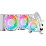 EKWB EK-Nucleus AIO CR240 Lux D-RGB - White, Watercooling Blanc