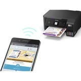 Epson EcoTank ET-2870 Jet d'encre A4 5760 x 1440 DPI 33 ppm Wifi, Imprimante multifonction Noir, Jet d'encre, Impression couleur, 5760 x 1440 DPI, A4, Impression directe, Noir
