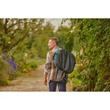 GARDENA Sac à déchets de jardin rectangulaire, taille L, Sack Noir/Turquoise, Jusqu'à 220 litres