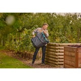 GARDENA Sac à déchets de jardin rectangulaire, taille L, Sack Noir/Turquoise, Jusqu'à 220 litres