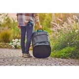 GARDENA Sac à déchets de jardin rectangulaire, taille L, Sack Noir/Turquoise, Jusqu'à 220 litres
