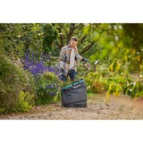 GARDENA Sac à déchets de jardin rectangulaire, taille L, Sack Noir/Turquoise, Jusqu'à 220 litres