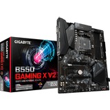 GIGABYTE B550 GAMING X V2, Socket AM4 carte mère Noir, RAID, Gb-LAN, Sound, ATX