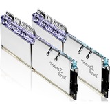 G.Skill Trident Z Royal F4-4400C19D-32GTRS module de mémoire 32 Go 2 x 16 Go DDR4 4400 MHz, Mémoire vive Argent, 32 Go, 2 x 16 Go, DDR4, 4400 MHz