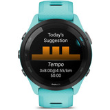 Garmin Forerunner 265, Smartwatch Turquoise/Noir