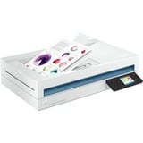 HP ScanJet Enterprise Flow N6600 fnw1 Scanner à plat A4 avec chargeur automatique, jusqu’à 50 ppm/100 ipm,1200 x 1200 DPI Blanc, jusqu’à 50 ppm/100 ipm,1200 x 1200 DPI, 216 x 356 mm, 1200 x 1200 DPI, 50 ppm, Scanner à plat, Blanc, 7,11 cm (2.8")