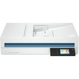 HP ScanJet Enterprise Flow N6600 fnw1, Scanner à plat Blanc