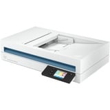 HP ScanJet Enterprise Flow N6600 fnw1, Scanner à plat Blanc