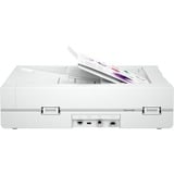HP Scanjet Enterprise Flow N6600 fnw1 Scanner à plat et chargeur automatique 1200 x 1200 DPI A4 Blanc Blanc, 216 x 356 mm, 1200 x 1200 DPI, 50 ppm, Scanner à plat et chargeur automatique, Blanc, 7,11 cm (2.8")