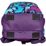 Herlitz Ultimate CamoPurple, Sac à dos Violâtre/Bleu clair