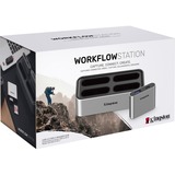 Kingston Workflow Station Avec fil USB 3.2 Gen 2 (3.1 Gen 2) Type-C Noir, Argent, Station d'accueil Argent/Noir, Avec fil, USB 3.2 Gen 2 (3.1 Gen 2) Type-C, Noir, Argent, Chine, CC, Windows 10, Windows 10 Education, Windows 10 Education x64, Windows 10 Enterprise, Windows 10...