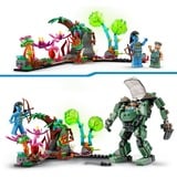 LEGO Avatar - Neytiri et le Thanator vs. Quaritch dans l’exosquelette AMP, Jouets de construction 75571