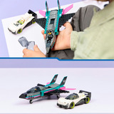 LEGO City Avion à réaction vs. Voiture de course, Jouets de construction 