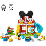 LEGO DUPLO Maison merveilleuse de Mickey Mouse avec Minnie et Pluto, Jouets de construction 