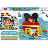 LEGO DUPLO Maison merveilleuse de Mickey Mouse avec Minnie et Pluto, Jouets de construction 