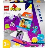 LEGO DUPLO - L'aventure en navette spatiale 3-en-1, Jouets de construction 10422