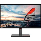 Lenovo ThinkVision P25i-30 Moniteur 24.5" Noir, 1x DisplayPort, 1x HDMI, 1x VGA, 4x USB-A, 62,2 cm (24.5"), 1920 x 1080 pixels, Full HD, LED, 6 ms, Noir