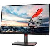Lenovo ThinkVision P25i-30 Moniteur 24.5" Noir, 1x DisplayPort, 1x HDMI, 1x VGA, 4x USB-A, 62,2 cm (24.5"), 1920 x 1080 pixels, Full HD, LED, 6 ms, Noir