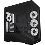 Lian Li  boîtier midi tower Noir | 2x USB-A | 1x USB-C | RGB | Window